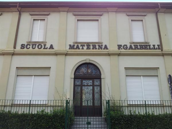 ingresso Scuola dell'Infanzia F. Garbelli - via dei Celestini